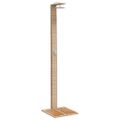 vidaXL Vonkajšia sprcha béžový 50x55x224 cm polyratan a akácia