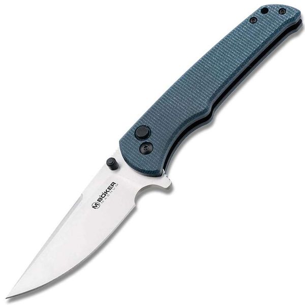 Magnum 01SC722 Bluejay vreckový nôž 8,6 cm, Satin, modrá, Micarta