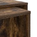 vidaXL Súprava na kávový stolík 2 ks Dymová dub 90 x 48 x 40 cm