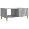 vidaXL Konferenčný stolík Sivý Sonoma 90 x 50 x 40 cm Kompozitné drevo
