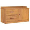 vidaXL Lavica do predsiene SANDNES 87x40x50 cm borovicový masív