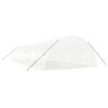 vidaXL Fóliovník s oceľovým rámom biely 84 m² 14x6x2,85 m