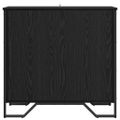 vidaXL Servírovacia skriňa Čierny dub 78 x 35 x 74.5 cm
