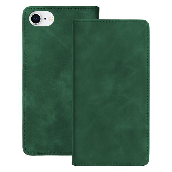 Smart Suede case for iPhone 12 / 12 Pro 6,1" green