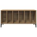 vidaXL Skrinka na platne dub artisan 100x38x48 cm kompozitné drevo