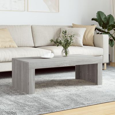 vidaXL Konferenčný stolík sivý dub sonoma 102x50x36cm kompozitné drevo