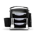 Taška na jedlo FIT Prep Black - GymBeam