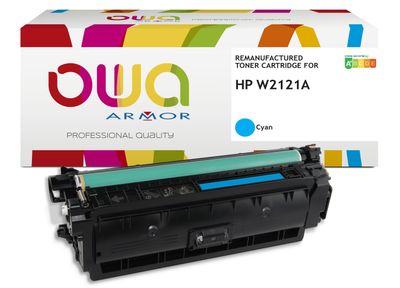 OWA Armor toner kompatibilný s HP W2121A,4500st, modrá/cyan
