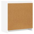 vidaXL Servírovacia skriňa Biela 72 x 36 x 80 cm Kompozitné drevo