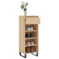vidaXL Botník dub sonoma 40x36x105 cm spracované drevo