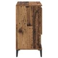 vidaXL Servírovacia skriňa Staré drevo 60 x 35 x 70 cm
