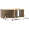 vidaXL Nástenná TV skrinka 78,5 x 41 x 30 cm Dub artisan