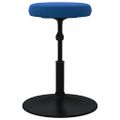 vidaXL Jedálenské stoličky 4 ks modré zamatové