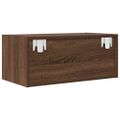 vidaXL TV stolíky 2 ks hnedý dub 60x31x25,5 cm spracované drevo