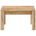 vidaXL Konferenčný stolík z mangovníkového dreva 60x60x35 cm