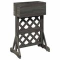 vidaXL Vertikálny záhradný trellis Sivá 48 x 30 x 70,5 cm