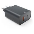 HAMA Rýchlonabíjačka, USB-C/A PD/QC 45W, č