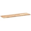 vidaXL Plávajúce police 2 ks 100x20x2 cm neošetrené masívne drevo akácia