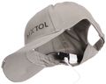 Kšiltovka so svetlom B-CAP 25 lm, nabíjacia, USB, univerzálna veľkosť, sivá SIXTOL
