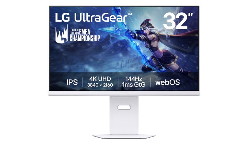 LG UltraGear/32G810SA-W/31,5''/IPS/4K UHD/144Hz/1ms/White/2R