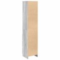 vidaXL Highboard Grey Sonoma 37,5x35x180 cm Engineered Wood