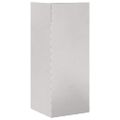 vidaXL Slimáková ohrada 4 ks 10 x 10 x 25 cm Nehrdzavejúca oceľ