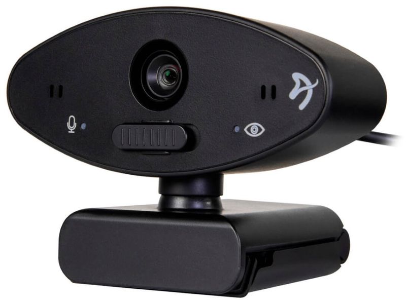 AROZZI webová kamera OCCHIO True Privacy/ Full HD/ USB/ autofocus/ mikrofon Webkamera, 1080p/30fps, autofocus, mikrofon, magnetická krytka, USB 2.0, čierna