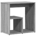 vidaXL Príručné stolíky 2 ks sivé sonoma 50x30x50 cm kompozitné drevo