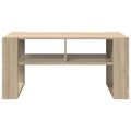 vidaXL Konferenčný stolík Sonoma dub 92 x 49,5 x 45 cm