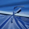 vidaXL Skladací párty stan s 8 bočnými stenami 870x291x315 cm modrý