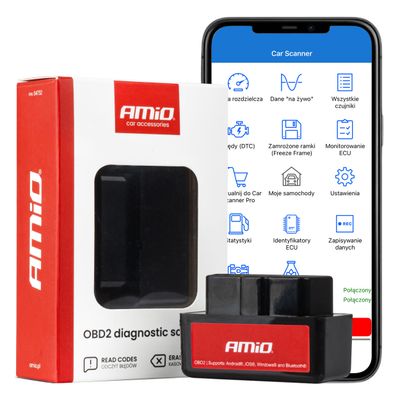 Diagnostický skener OBD2 AMiO-04732