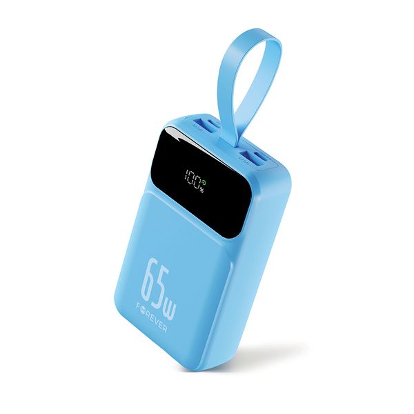 Power bank Forever Vibe-TB65 PD QC 65W 20000 mAh nebeská modrá