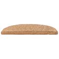 vidaXL Samolepiace schodové rohože 15 ks 80 x 24,5 x 3,5 cm Béžová