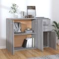 vidaXL Komoda sivá sonoma 105x30x75 cm spracované drevo