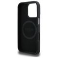 Guess HC MagSafe Grained PU Triangle Logo case for iPhone 16 Pro Max 6,9" black