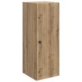vidaXL Nástenná skrinka 33 x 34,5 x 90 cm Kompozitné drevo Dub artisan