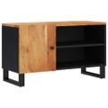 vidaXL TV skrinka 80x33x46 cm masívna akácia a spracované drevo