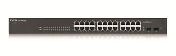ZYXEL 24xGb 2xSFP bezvetrákový rack web sw.GS1900-24 v2