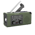 Rádio KRUGER & MATZ KM0836 SOS FM/AM, Bluetooth, powerbanka 5000 mAh, svietiaca lampa, slnko, dynamo