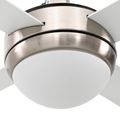 vidaXL Stropný ventilátor s osvetlením a diaľkovým ovládaním Ø 130 cm