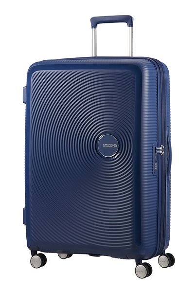 American Tourister Soundbox Spinner Exp. 77 Navy