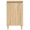 vidaXL Nočné stolíky 2 ks dub sonoma 40x35x70 cm spracované drevo