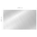 vidaXL Obdĺžniková bazénová plachta 1000x600 cm PE strieborná