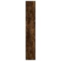 vidaXL Knižnica dymový dub 57x28,5x174 cm kompozitné drevo