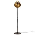 vidaXL Podlahová lampa 25 W starožitná mosadzná 150 cm E27