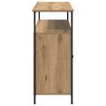 vidaXL Servírovacia skriňa Remeselný dub 100 x 35 x 80 cm