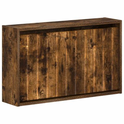 vidaXL Nástenný botník ZWOLLE 71 x 17 x 43 cm Kompozitné drevo