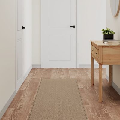 vidaXL Behúň koberec sisalový vzhľad pieskový 50x200 cm