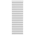 vidaXL Zebra roleta svetlosivá 75x200 cm šírka látky 70,9 cm polyester