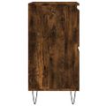 vidaXL Komoda dymový dub 60x35x70 cm spracované drevo